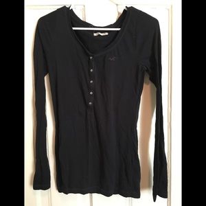 Hollister Long Sleeve Henley